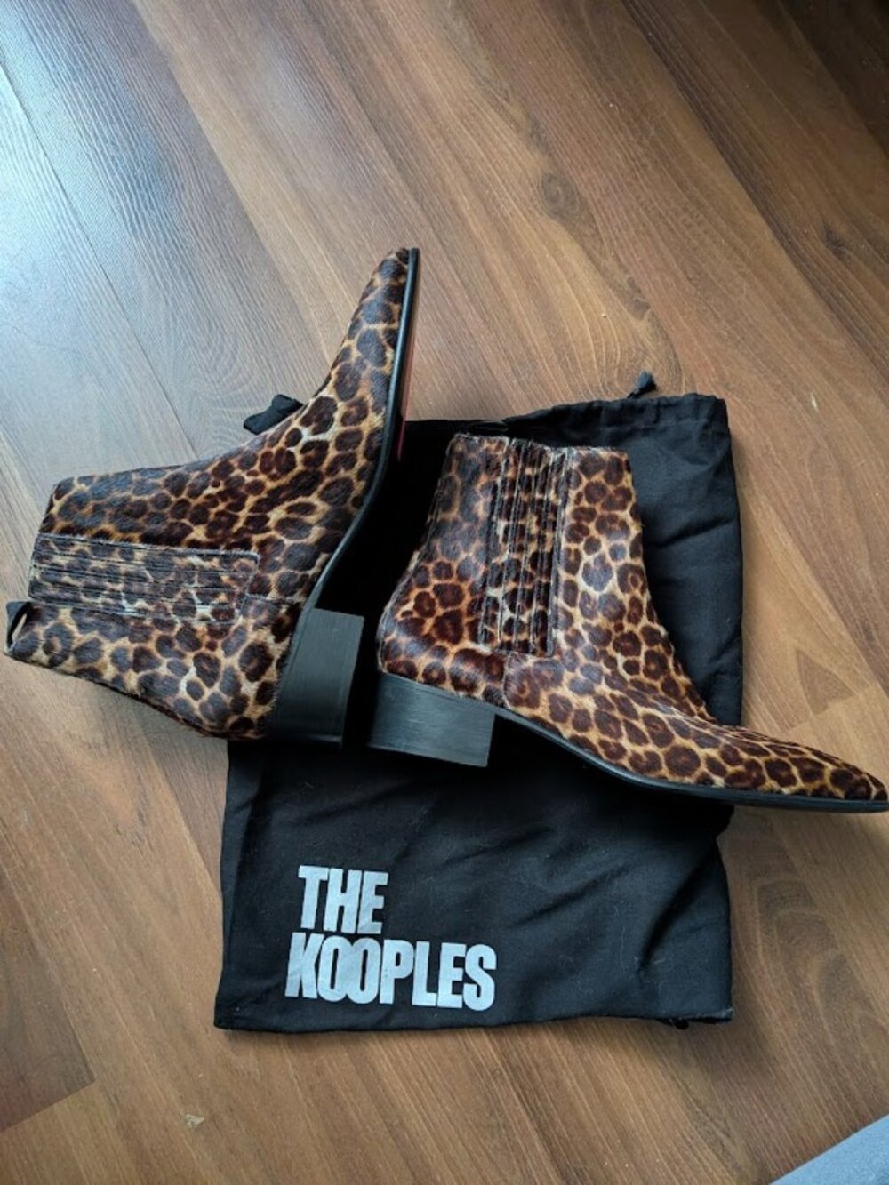 The Kooples Leopard Boots – Official Interview With the Vampire Wardrobe Auction